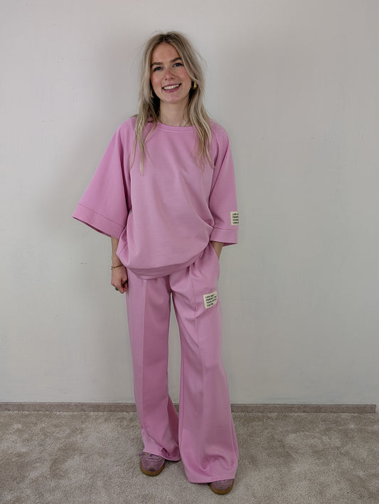 Pascal huispak shirt met broek - Roze