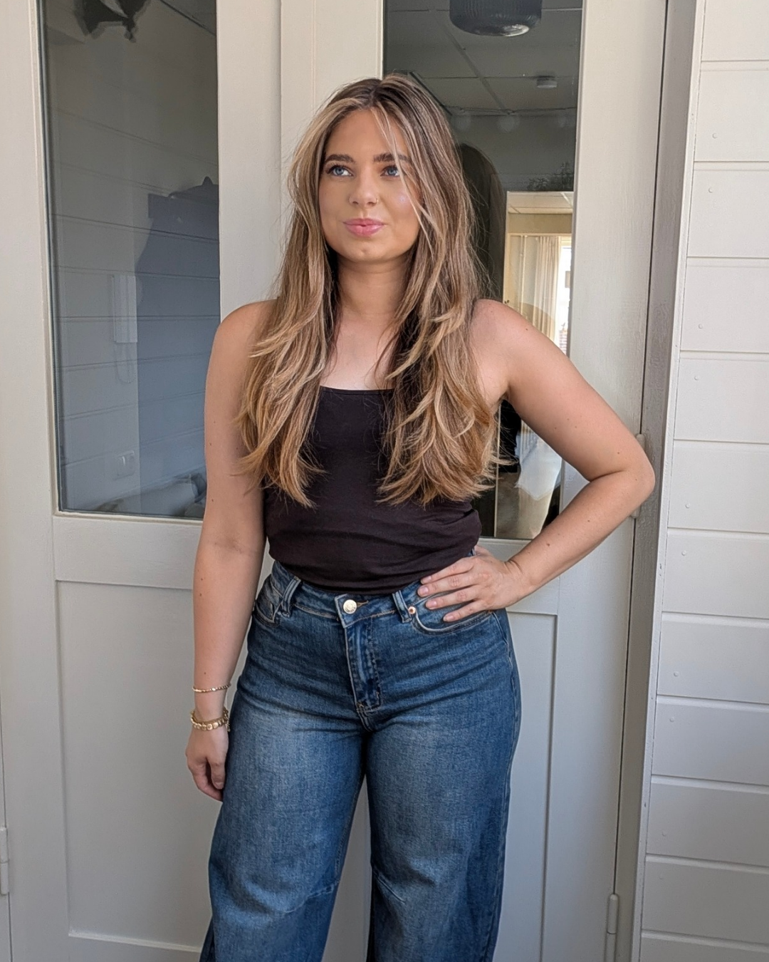 Jewelly Balloon jeans - Blue Washed