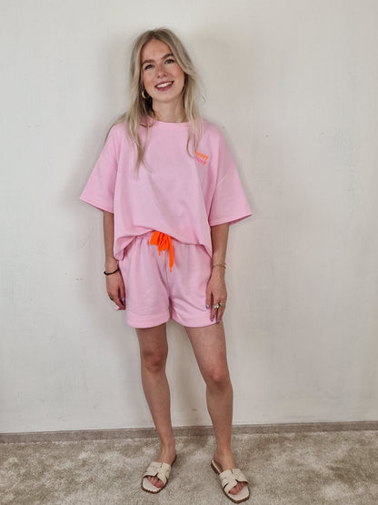 Happy short - Roze/Oranje