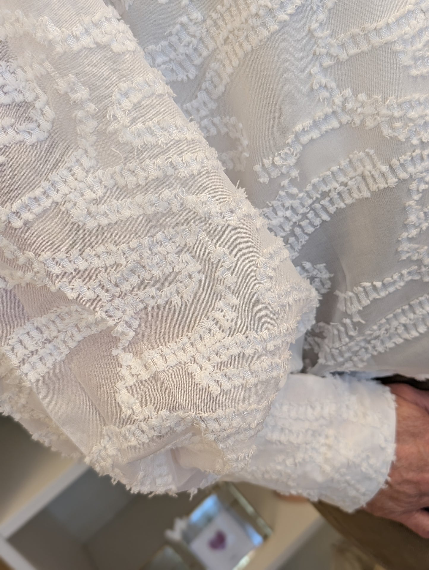 Detail blouse Floortje - Wit