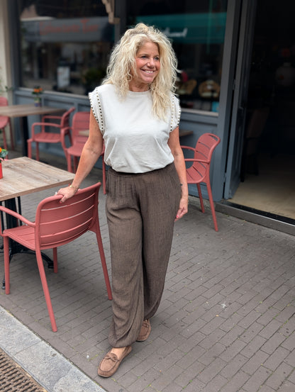 Bibara ballon broek - Bruin
