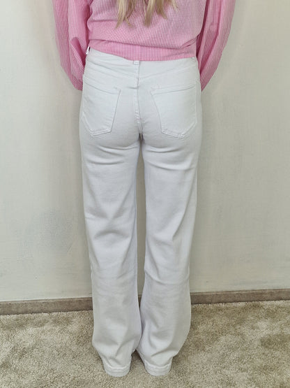 Monday straight leg jeans Joelle - Wit