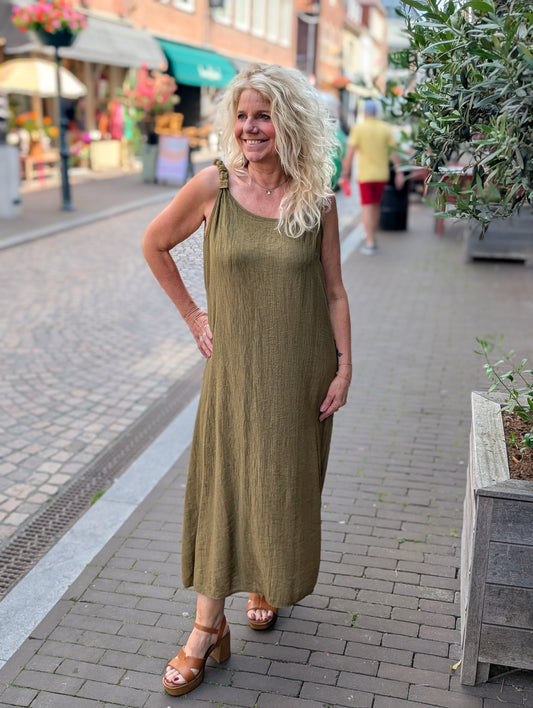 Bibara jurk - Groen