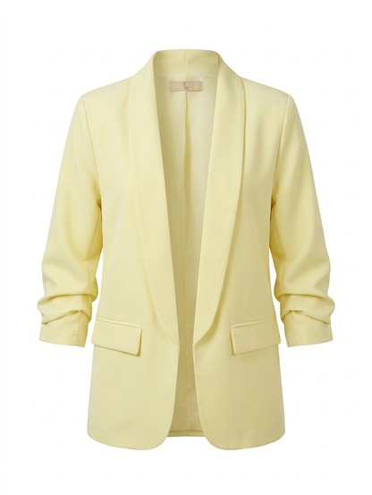 Basis blazer Khloé - Geel