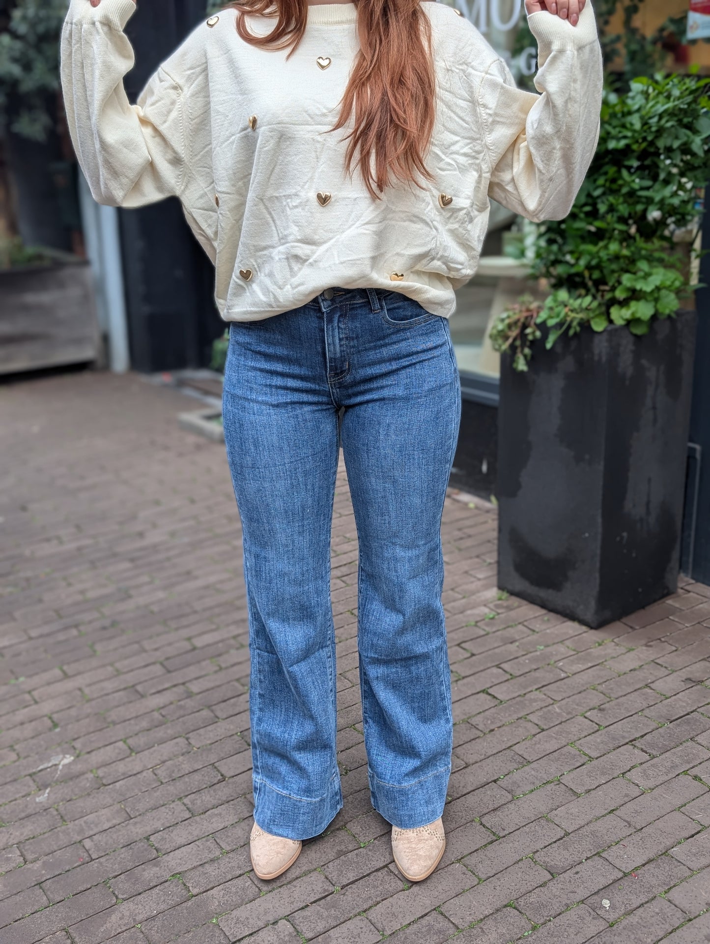 Flared denim Amelia - Jeans