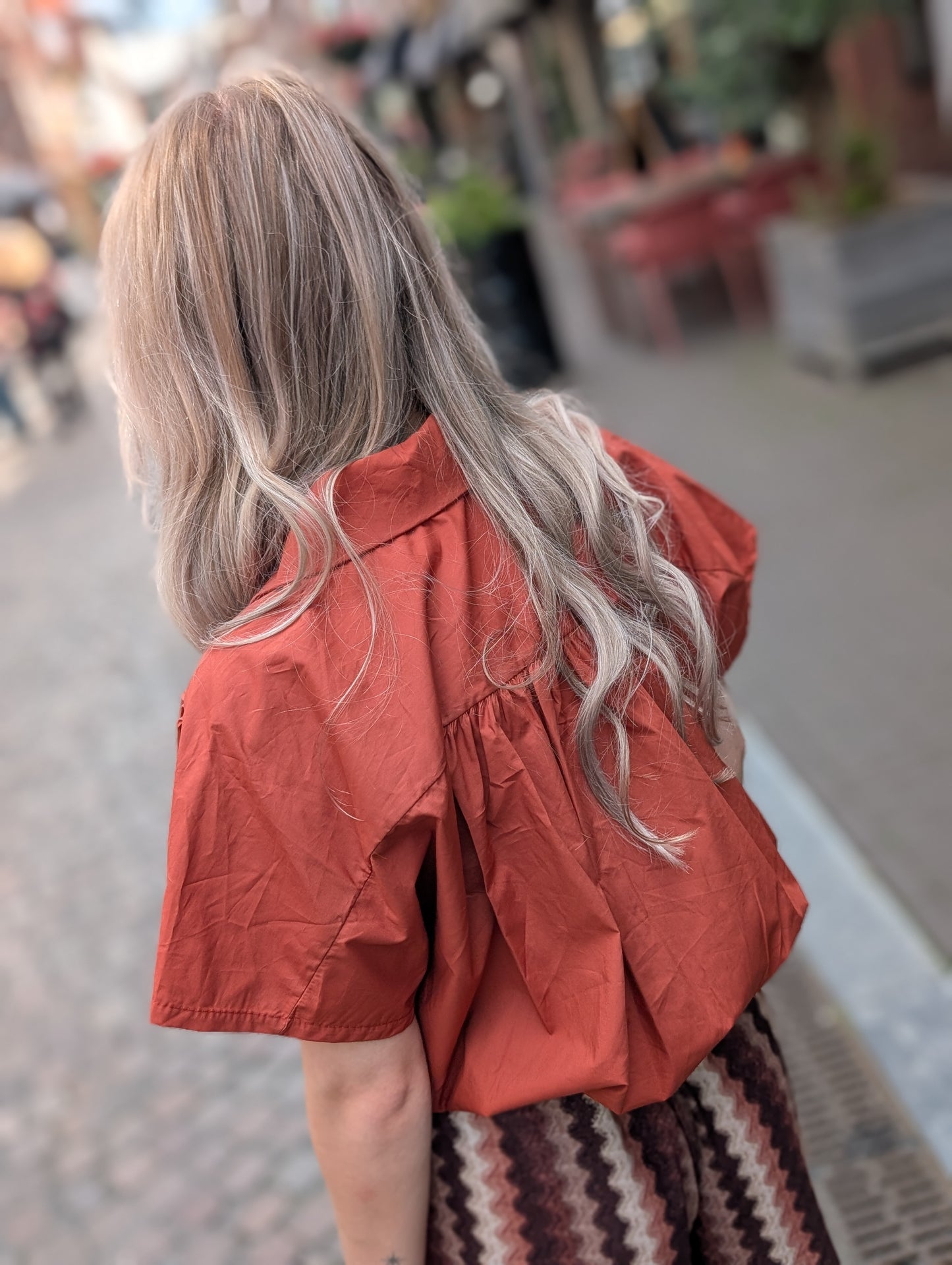 Withyan blouse - Brique