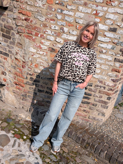 Wild Cherry Tee - Leo/Pink