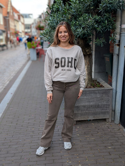SOHO Sweater - Washed Sand