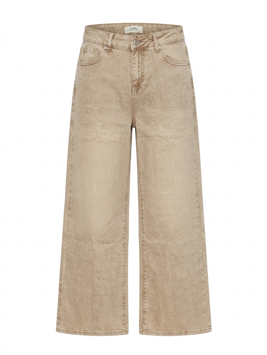 Redial wide leg Evy - Brown wash