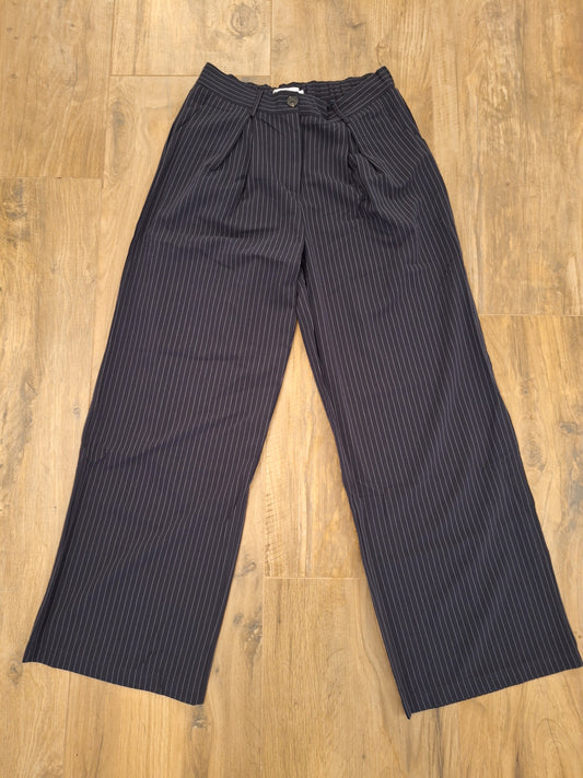 Gestreepte pantalon Livea - Navy