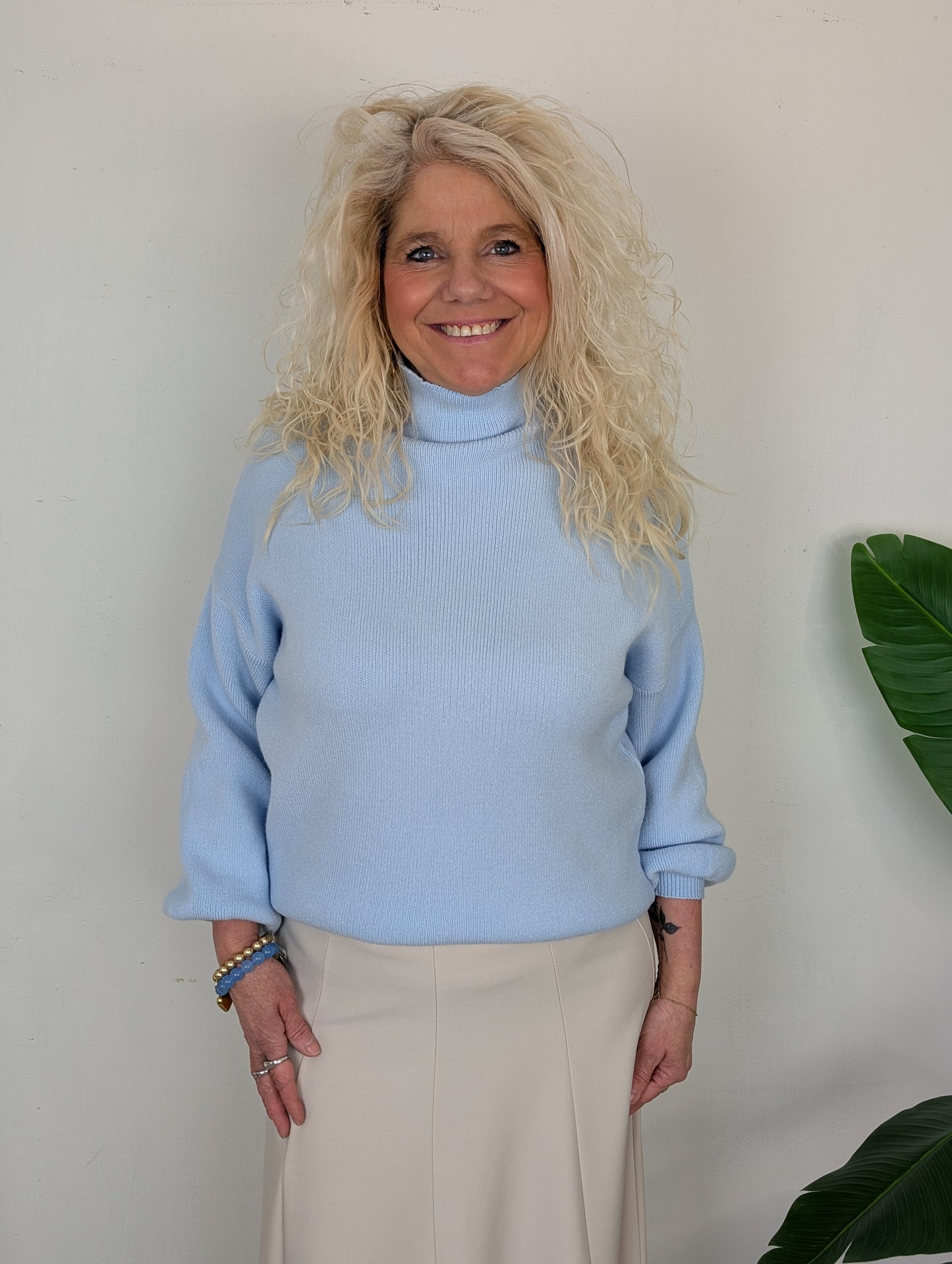 Louise sweater - Licht blauw