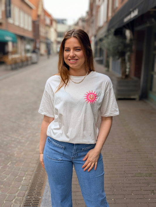 Paradise soleil shirt - Wit