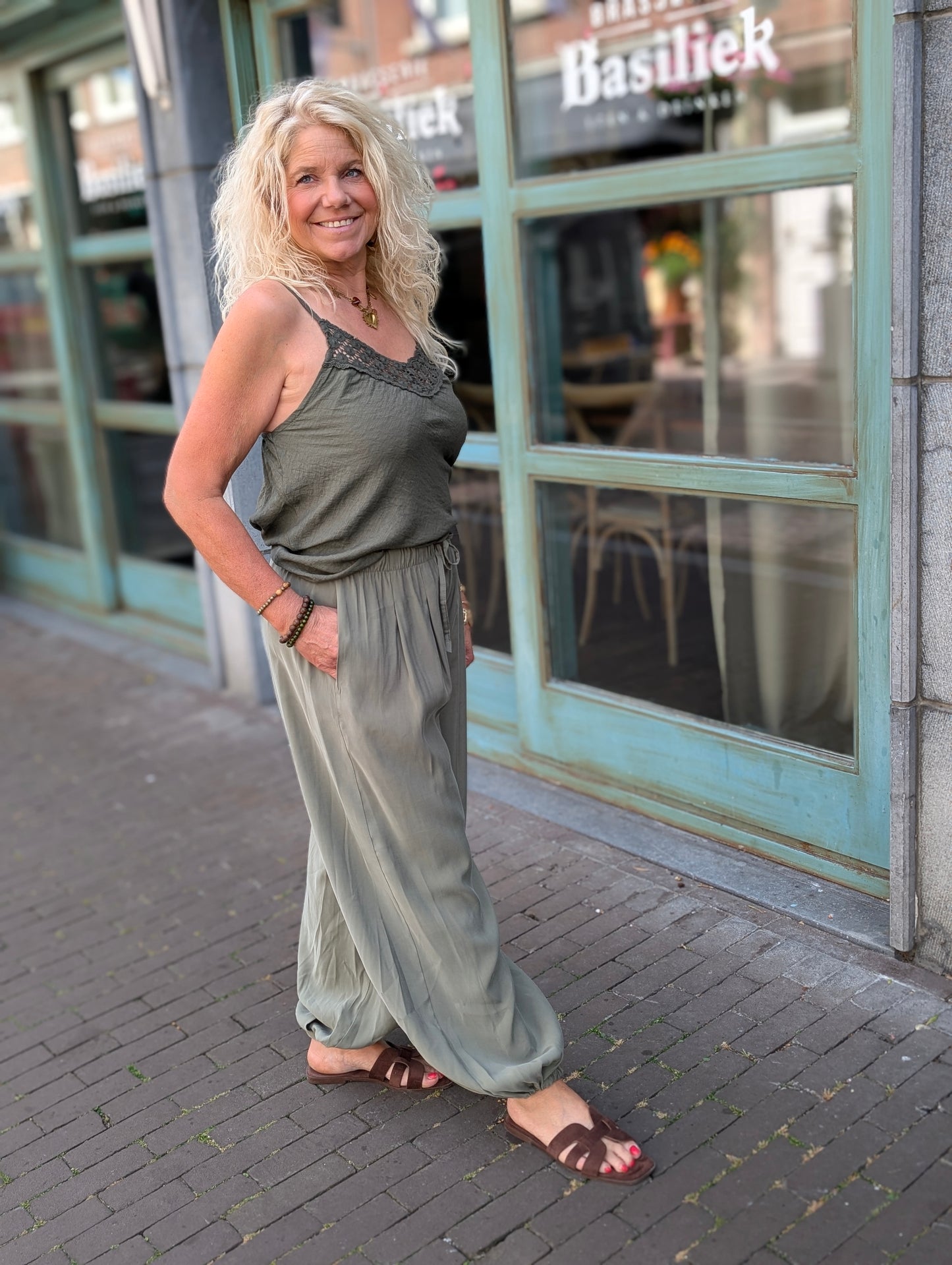 Maya ballon broek - Groen