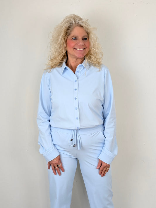Mi Piace Karin blouse - Light blue