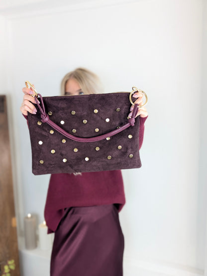 Norah tas - Wine red