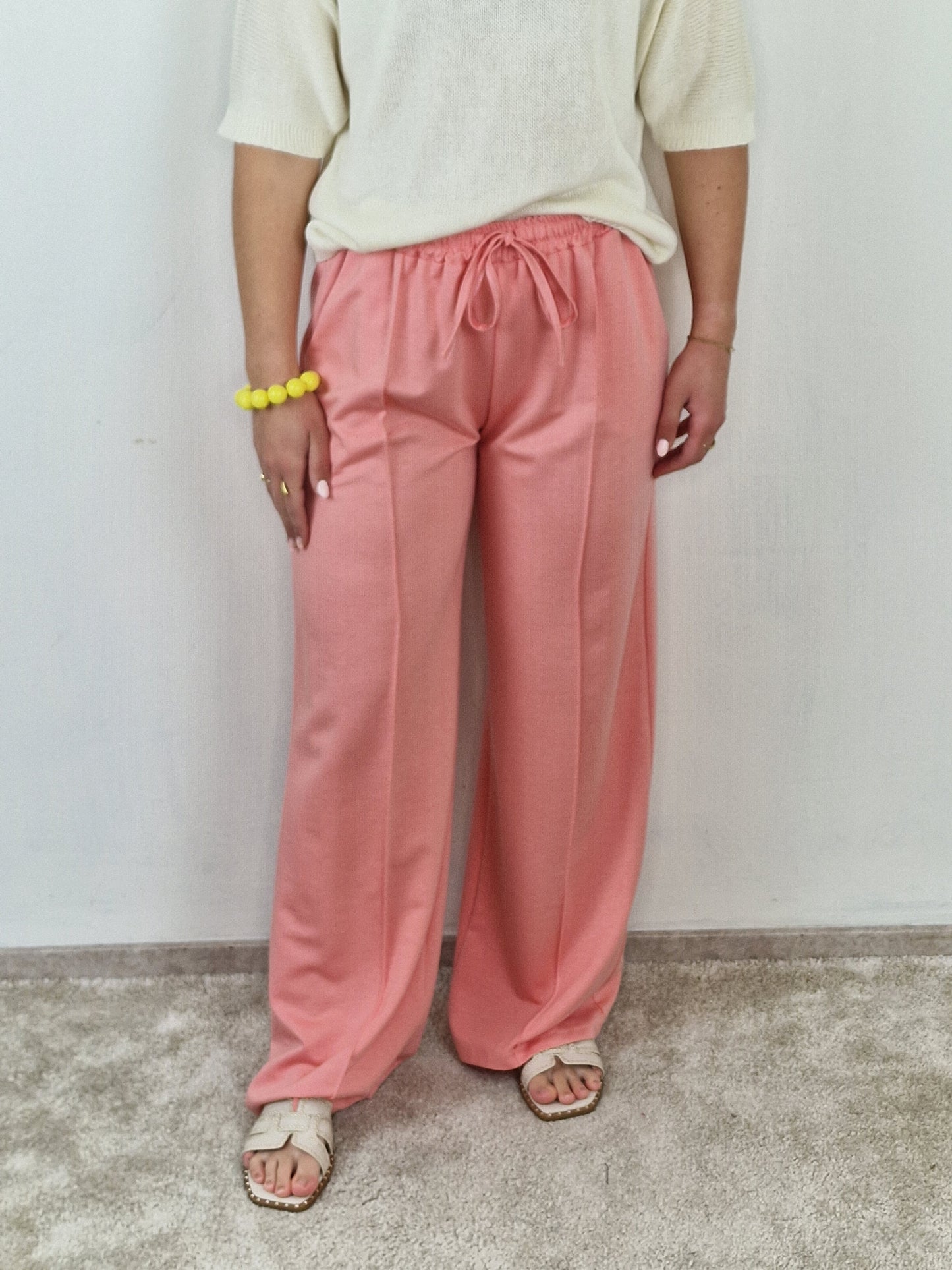 Lounge broek - Koraal