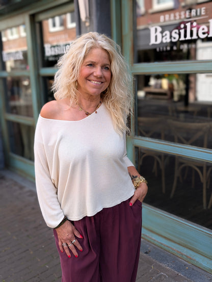 Sierra shirt - Creme
