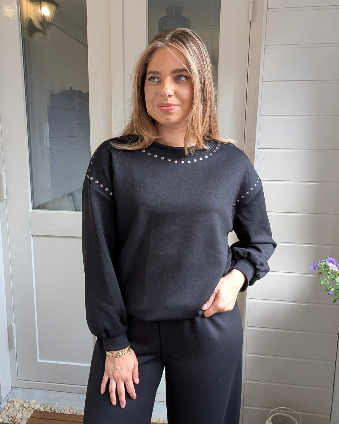 Comfy set studs - Zwart