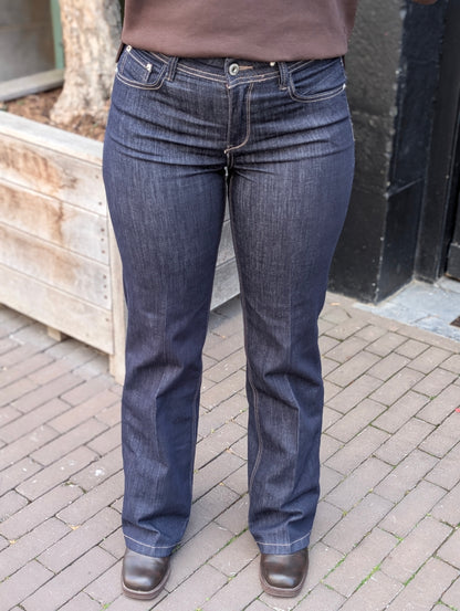Red Button Colette 5-pocket L33 - Forever blue