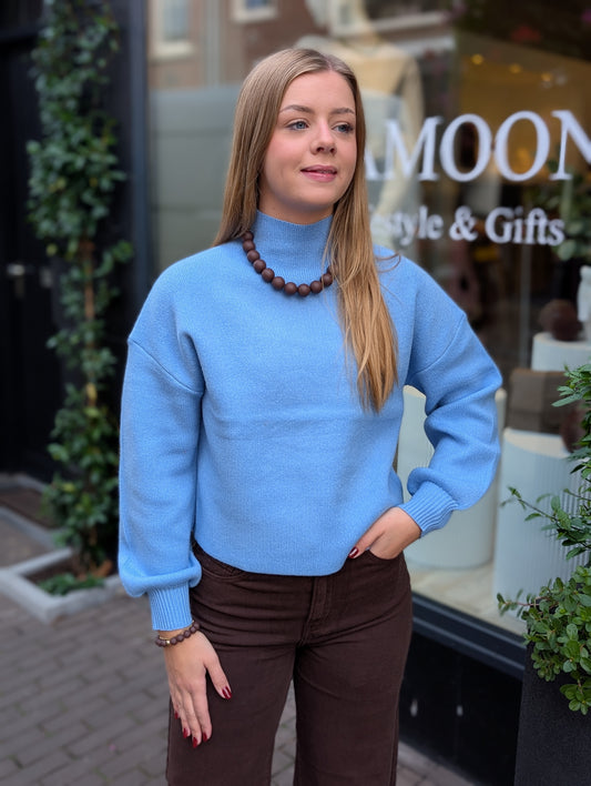 Louise sweater - Lichtblauw