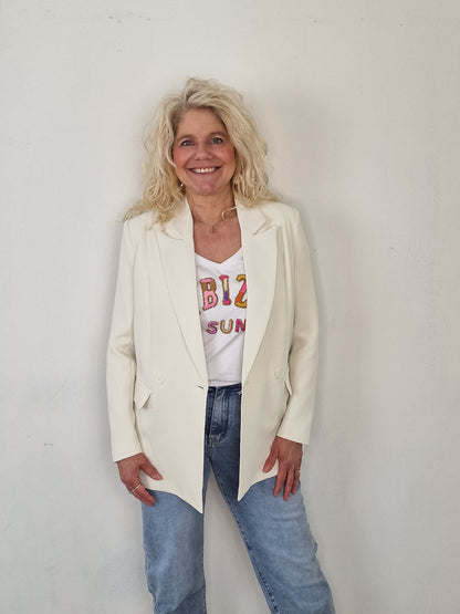 Karin blazer - Ecru
