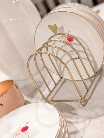 Zusss rekje hartje - Goud