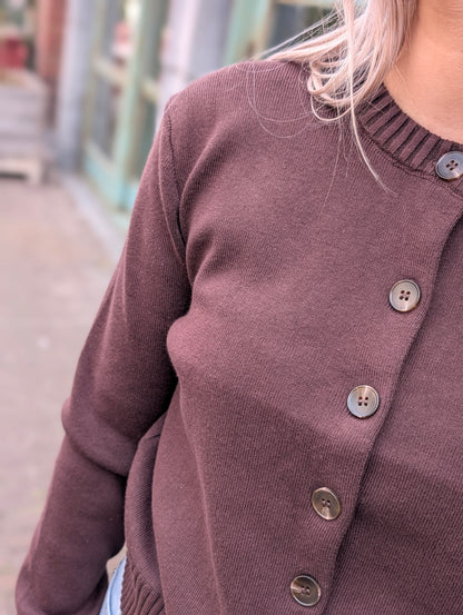 Mara vest - Bruin