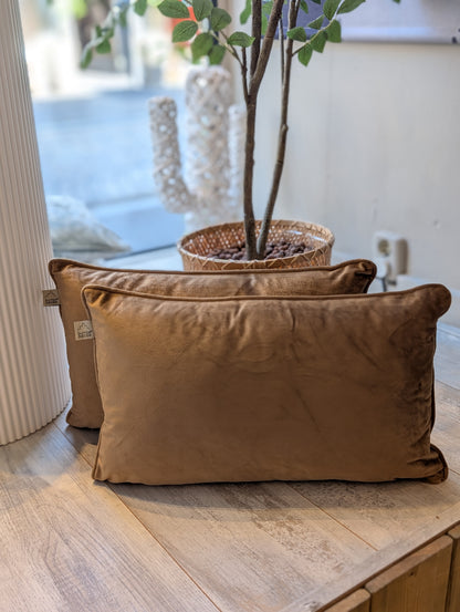 Finn kussen 30x50 cm. - Tabacco brown