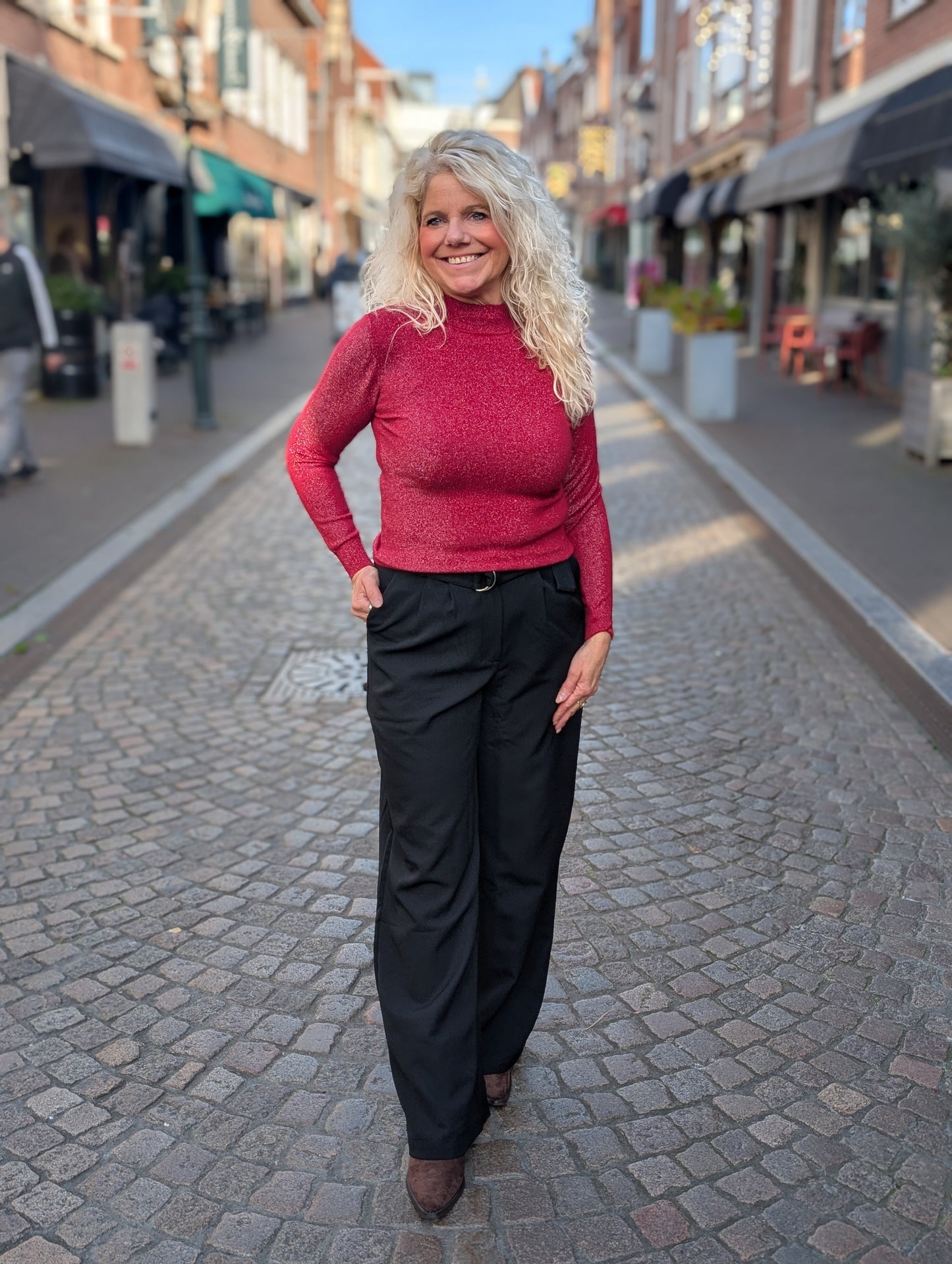 Tasy glitter coltrui - Rood