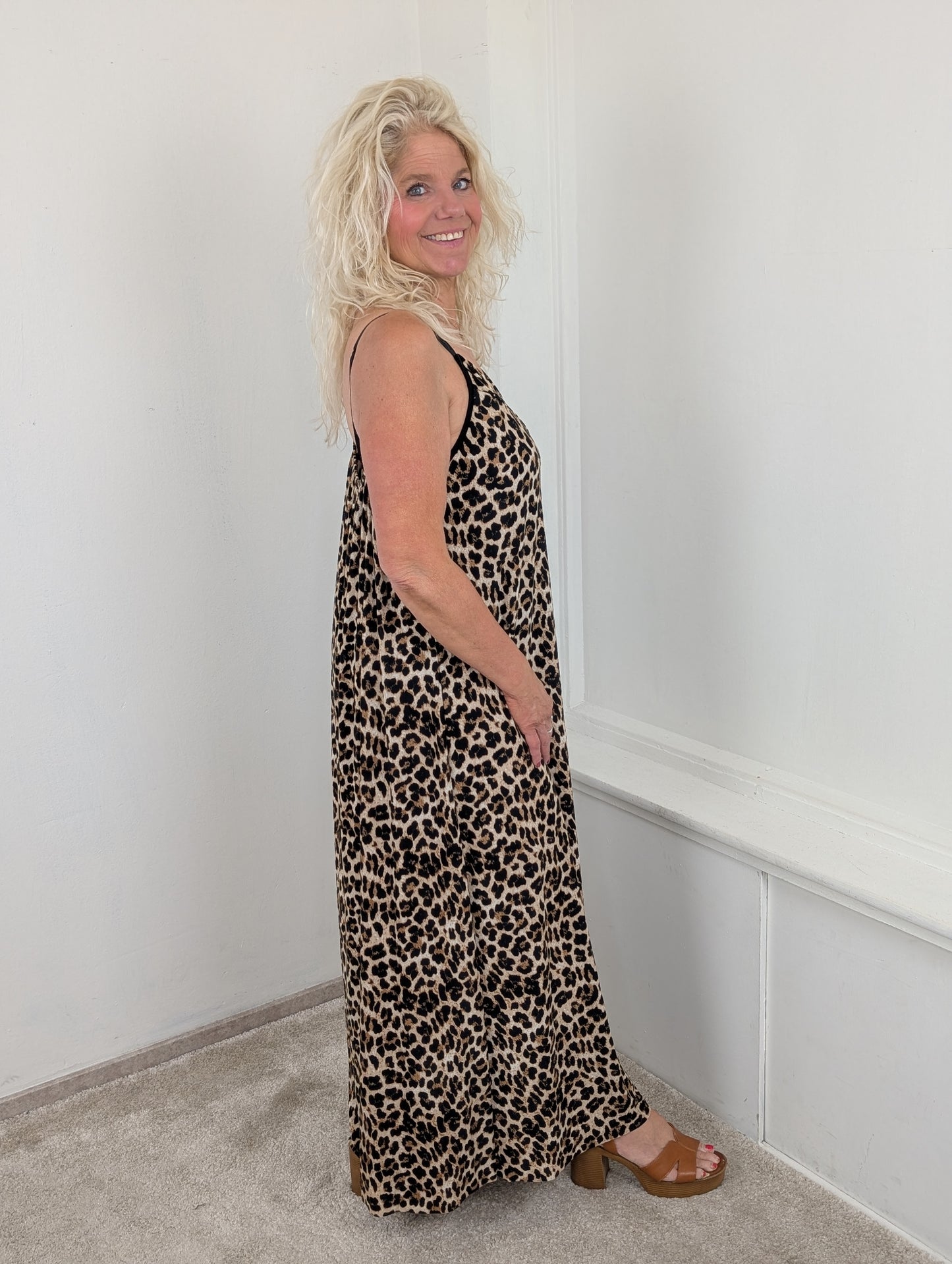 Wild muse maxi dress - Panterprint