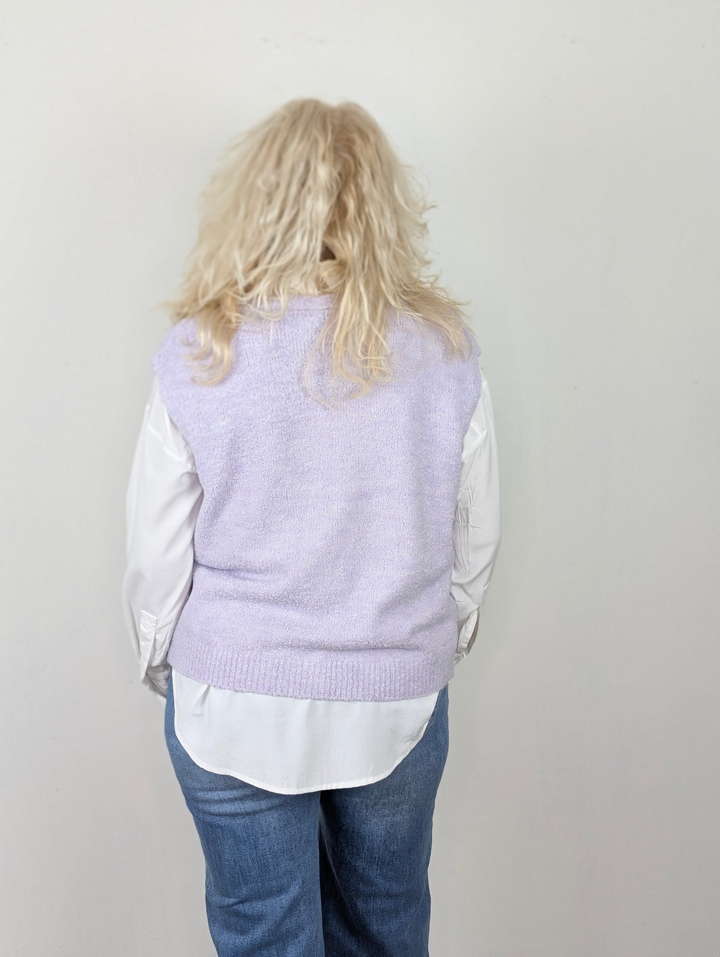 Charlotte vest zonder mouw - Lila