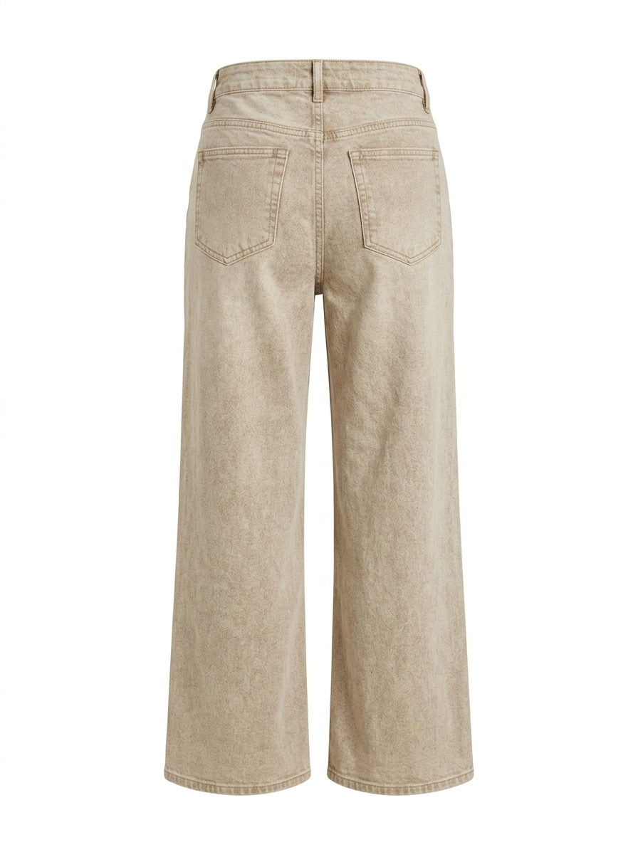 Redial wide leg Evy - Brown wash