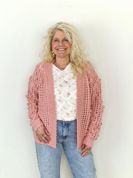 Biba vest - Koraal