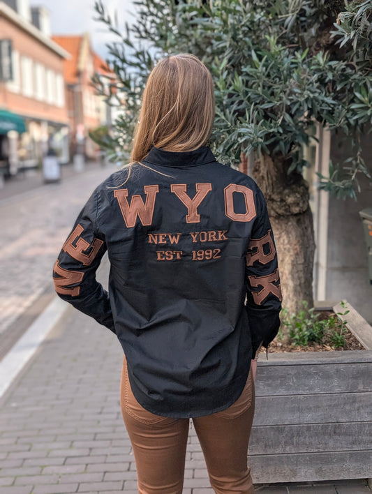 New York blouse - Zwart