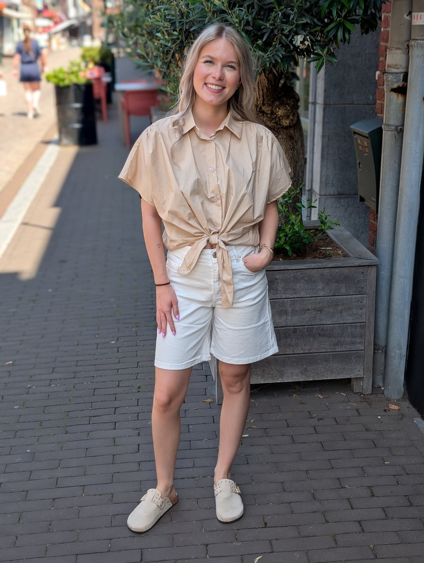 Withyan blouse - Beige