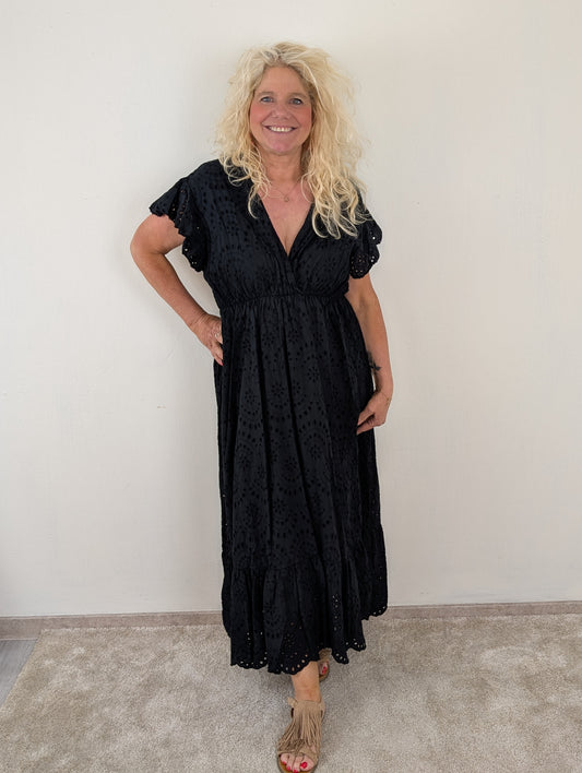 Bo boho dress - Zwart