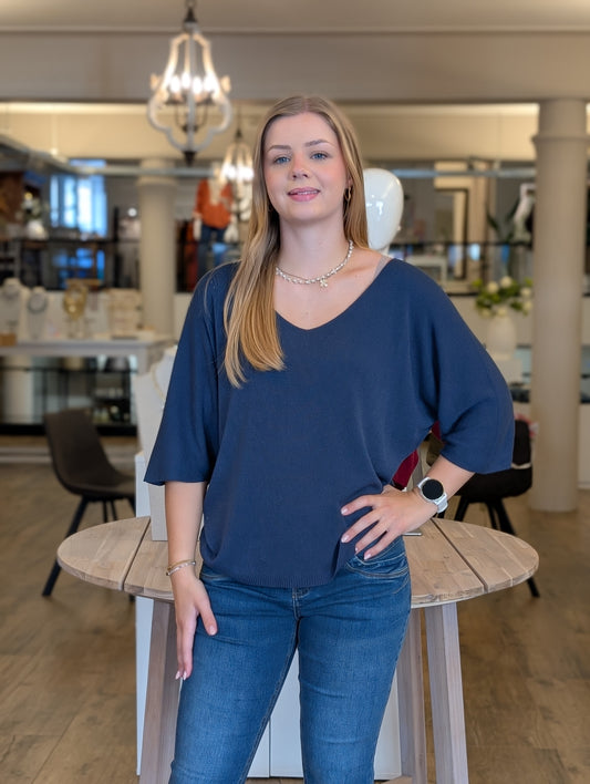 Sierra shirt - Donkerblauw