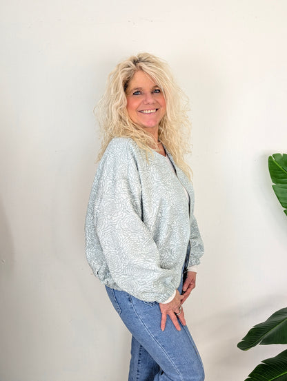 Rose bloom bomber - Mint