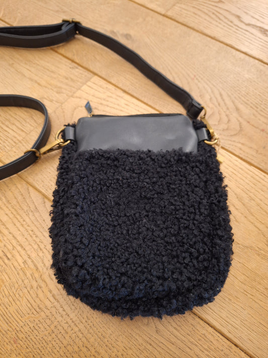 Teddy crossbody tas - Zwart