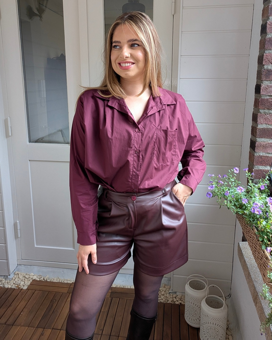 Blouse Kiki - Bordeaux