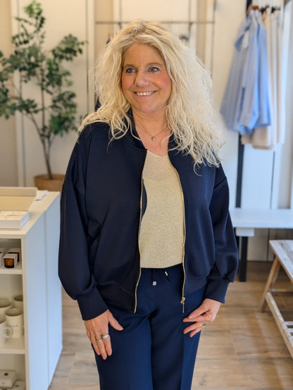 Esmee bomber jacket - Donker blauw