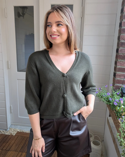 Vest Shanna - Army groen