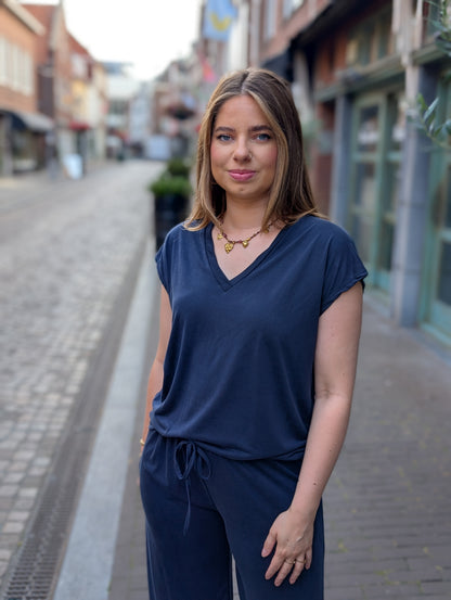 Comfy top - Donkerblauw