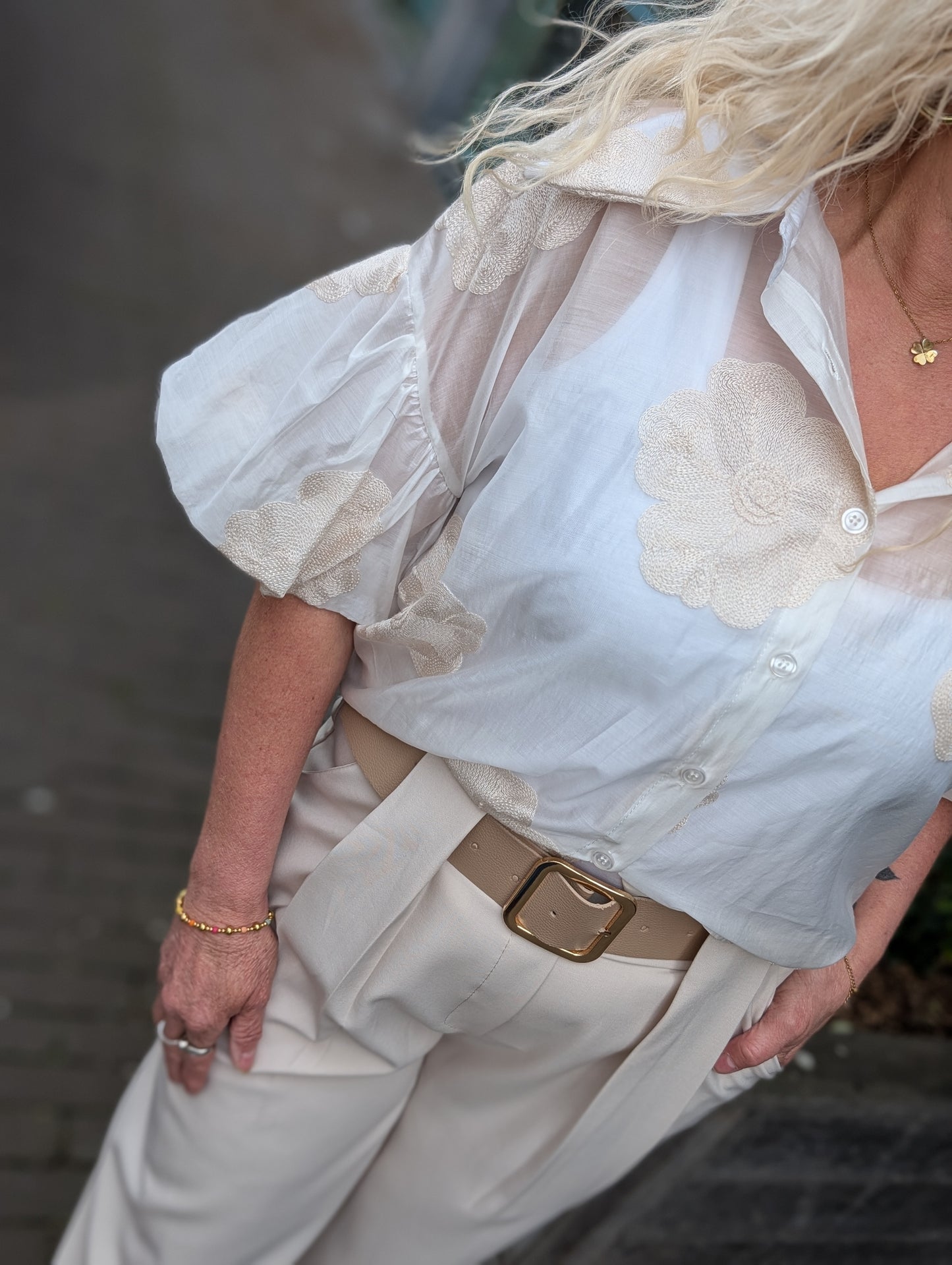 Blouse Eva - Wit