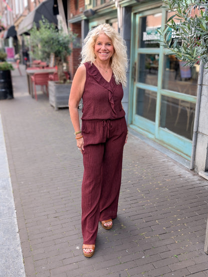 Bibara broek - Bordeaux