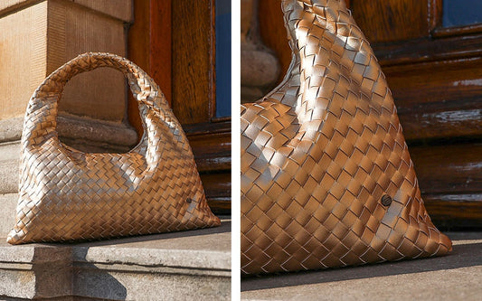 Kopenhagen shopper/ schoudertas - Champagne