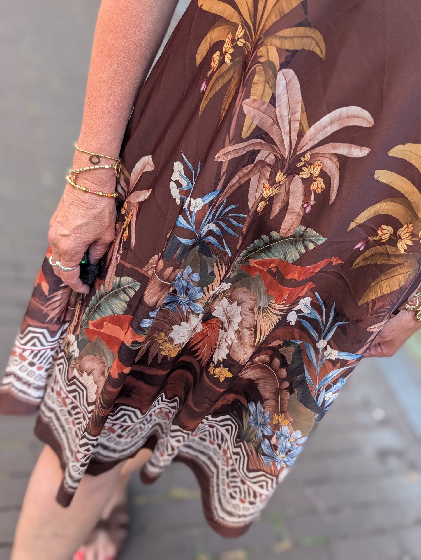 Safari dress - Bruin