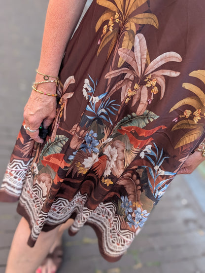 Safari dress - Bruin