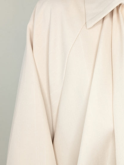 Oversized cloud jacket - Beige