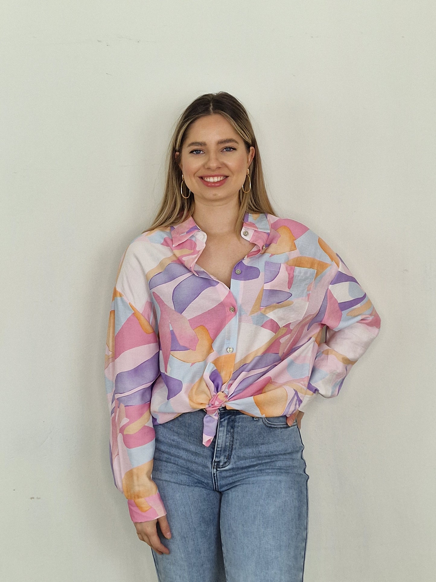 San blouse - Pastel
